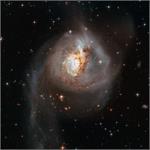تصویر نجومی روز ناسا: برخورد کیهانی ان‌جی‌سی 3256