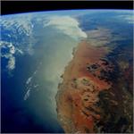 مرز آب و خاک از منظر فضا+تصویر