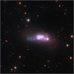 تصویر هابل از یک کهکشان کوتوله