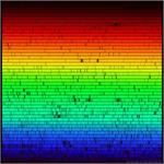 تصویر نجومی روز ناسا: طیف نوری خورشید به همراه رنگ های گم شده‌اش
