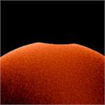 تصویر نجومی روز ناسا: خورشید گاز زده