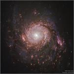 M77  کهکشانی مارپيچی با یک هسته فعال