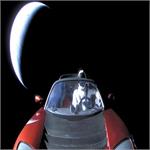 تصویر نجومی روز ناسا: استارمن در حال ترک زمین